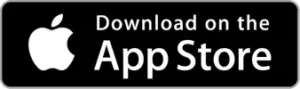 Apple App Store Button um die TeleClinic iOS App herunterzuladen.